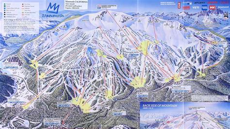 Mammoth Ski Area Trail Map