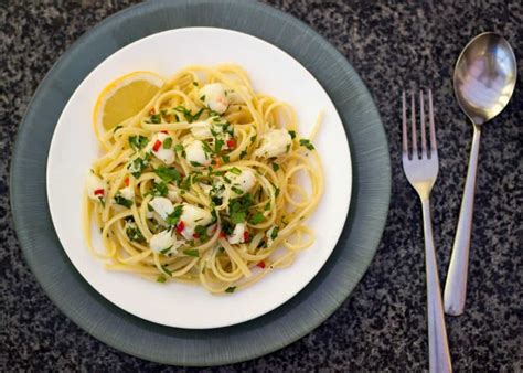 Quick & Healthy Crab Linguine | Pasta | Fish | CheapKitchenMason – Easy Step by Step Picture Recipes