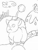 Coloring Page Fairy Tale Floof By Lonly Packof1only On DeviantArt sketch template