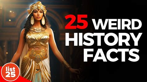 25 Weird History Facts - YouTube