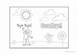 greetings For Kindergarten coloring  Búsqueda De Google Greetings sketch template