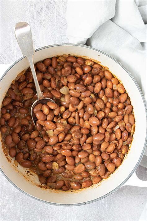 How To Cook Canned Pinto Beans Recipe - Recipes From A Pantry