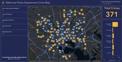 Map of the Week: Baltimore City Crime Map | Mappenstance.