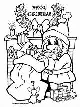 Coloring Books Twas Night Before Christmas Really Big Book  sketch template
