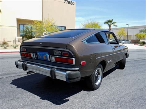 1978 DATSUN B210 GX HATCHBACK CALIFORNIA TITLED BLUE PLATES SELLING NO ...