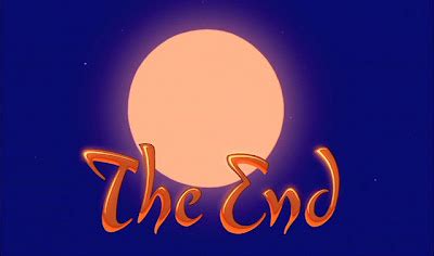 LET'S SEE...: the end: disney edition