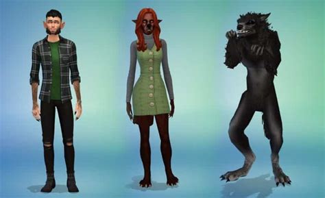 Walkthrough of The Sims 4 Werewolves Mod