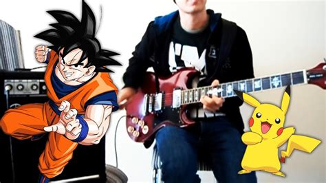 Animes songs on guitar - YouTube