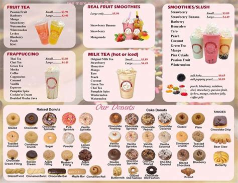 Online Menu of PANA Donuts Coffee & Boba Tea Restaurant, Fishers, Indiana, 46037 - Zmenu