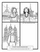 Lds Temple Coloring Page sketch template