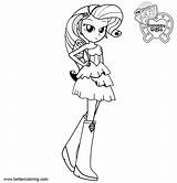 My Little Pony Rarity Coloring Pages sketch template