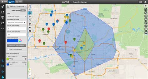 Drive Time Tool: Create Drive Time Polygon Maps | Maptive