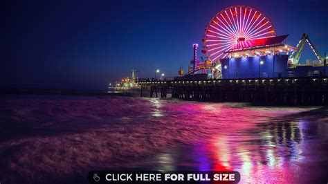 Pacific Park Santa Monica Pier Aquarium, Santa Monica Beach, Santa Monica Los Angeles ...