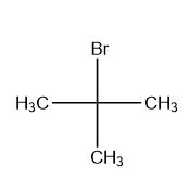 Draw the structure of tert-butyl bromide. | Homework.Study.com