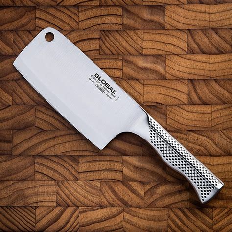 Global Classic 6.5" Meat Chopper-Cleaver (Stainless Steel) | Kitchen ...