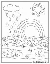 Free RAIN Coloring Page & Book For Download Printable PDF  Home sketch template