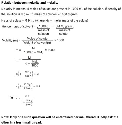 21. What is normality , molality , formality and molarity . What is ...