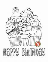 Happy Birthday Coloring Sheet Printable Pdf  Free sketch template