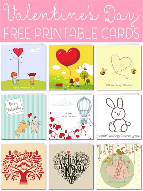 Homemade Valentine Cards Printable - Printable Card Free