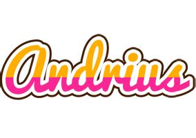 Andrius Logo | Name Logo Generator - Smoothie, Summer, Birthday, Kiddo, Colors Style