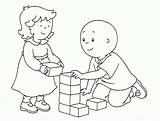Caillou Coloring Pages  Best For Kids sketch template
