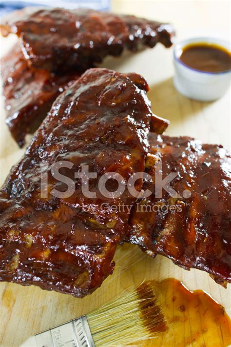 Pork Rib With Bbq Sauce Stock Photo | Royalty-Free | FreeImages