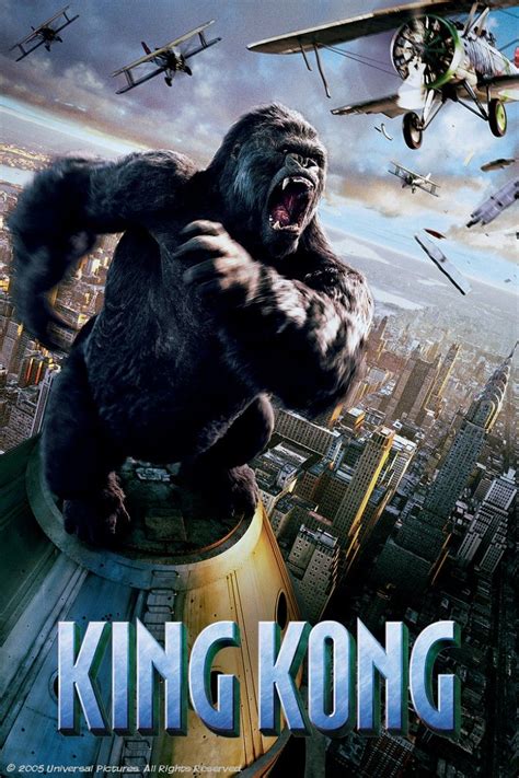 King Kong Movie Poster [2005] | King kong movie, King kong 2005, King kong