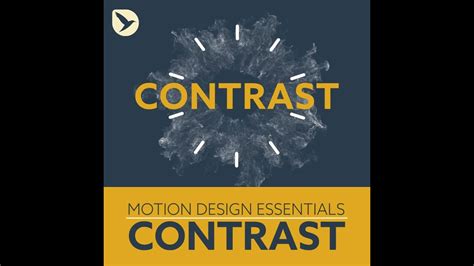 Motion Design Essentials 3: Contrast - YouTube