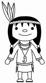 Indios Indio Coloring Indiani Dibujosyjuegos Coloreal Native Colorare  sketch template