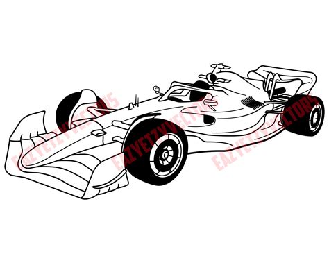 F1 Car Drawing - vrogue.co