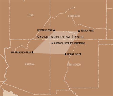 Wind Talkers: Navajo Code Talkers in WWII - NAVAJO and the ANCESTRAL LANDS