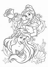 Ausmalbilder Arielle 100 Kostenlose sketch template