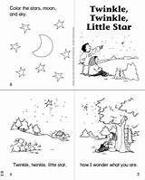 Twinkle Little Star Coloring Pages sketch template