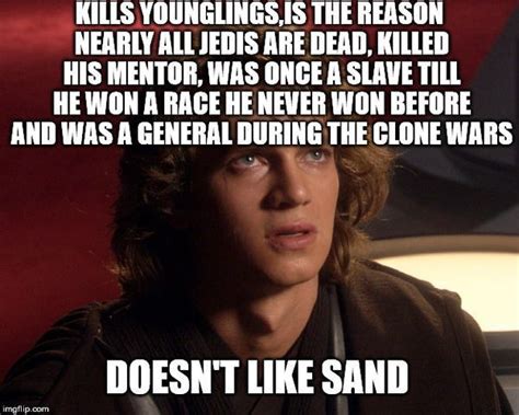 Image result for anakin skywalker meme Youngling, Original Trilogy, Obi Wan Kenobi, Anakin ...