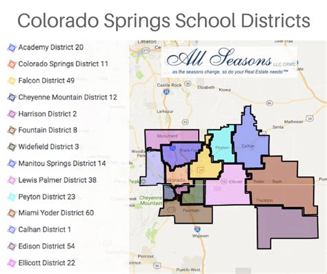 School Districts In Colorado Springs Map - Printable Map