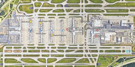 Terminals in Atlanta Airport (ATL) | Hartsfield Jackson map