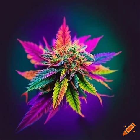 Cool weed brand logo on various products on Craiyon