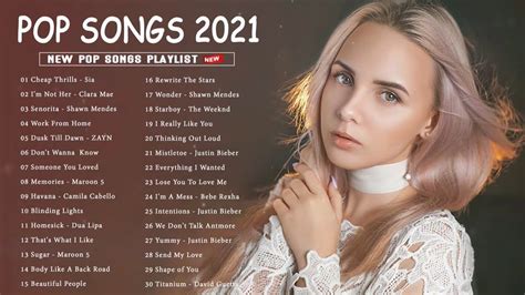 Top 50 English Songs Playlist 2021🍍 English Songs 2021🍍 Pop Hits 2021 ...