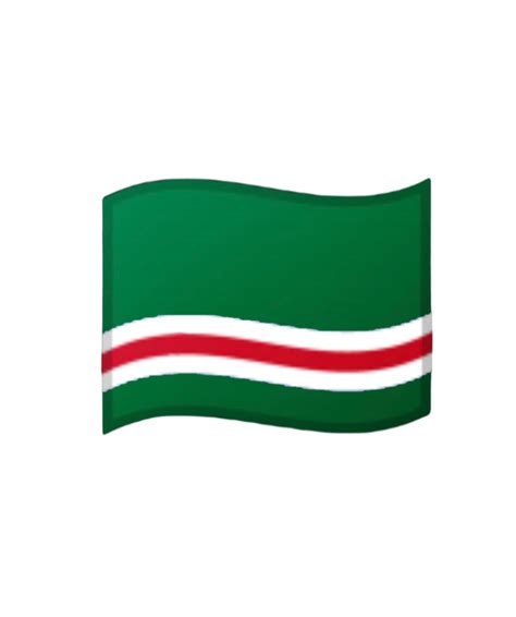 Chechen Republic of Ichkeria Google Flag Emoji 1/2 by ShizukaCo on ...