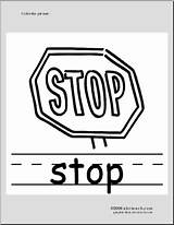Phonics – Stop’ Coloring Page Abcteach sketch template