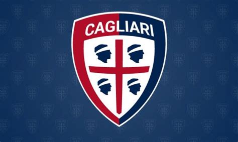 Il nuovo logo del Cagliari Calcio con i 4 mori in evidenza