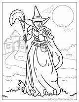 28 Witch Coloring Pages Free PDF Printables sketch template