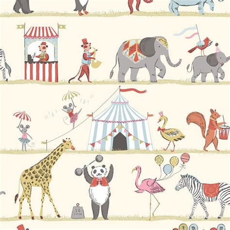 Circus Theme Wallpaper Galerie Just 4 Kids G56545 | Wallpaper Sales