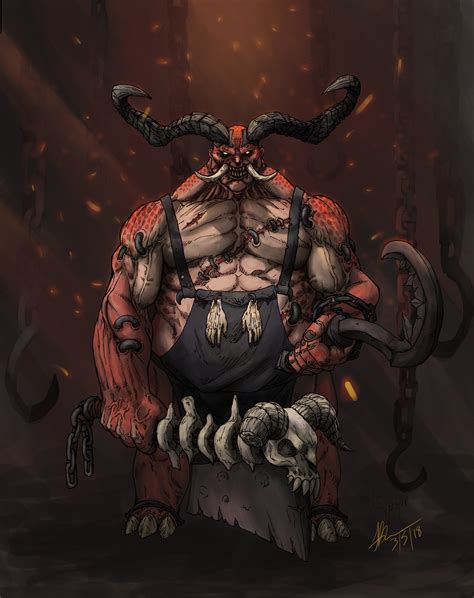 ArtStation - The Butcher (Diablo 3 fan art)