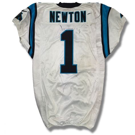 Lot Detail - Cam Newton 2015 Carolina Panthers Game Worn Jersey ...