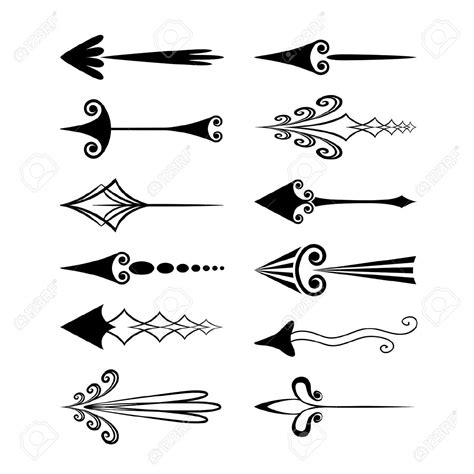 Fancy Arrow Vector at GetDrawings | Free download