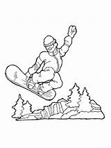 Snowboarding Coloring Pages  Best For Kids sketch template