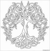 Celtic Tree Of Life Coloring Pages At GetColoringscom  Free Printable sketch template