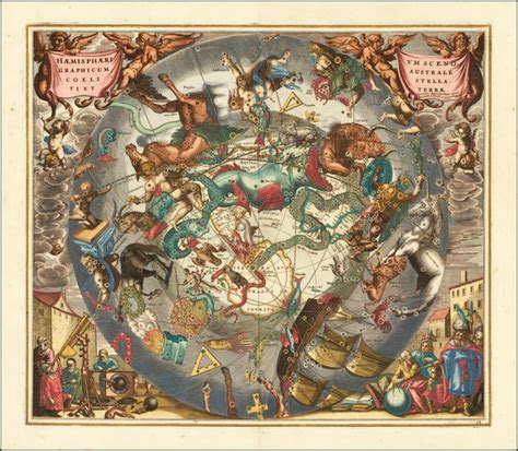 Antique maps of Celestial Maps - Barry Lawrence Ruderman Antique Maps Inc. | Celestial map ...