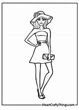 Spring Clothes Coloring Pages sketch template
